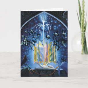 "Serenade, a Christmas Fantasy" von Joseph Stella Karte