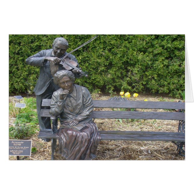 Serenade Ältere Paar Botanischer Garten (Vorderseite (Horizontal))