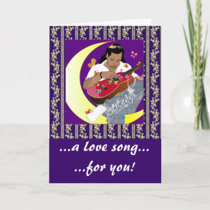 Serenade - Gruß, Note Card Karte