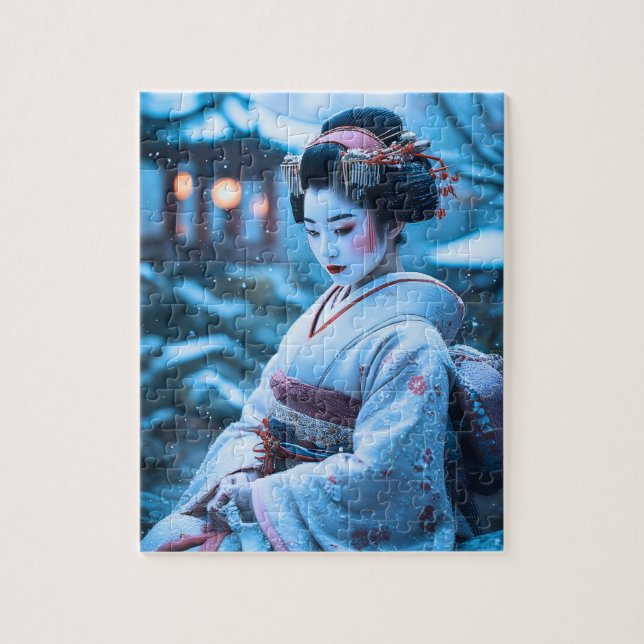 Serenade im Schnee Puzzle (Vertikal)