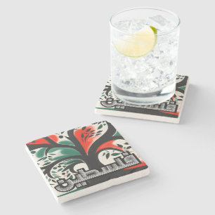 Serenade Palästinas Oliven ز ي ت و ن ل ف س ط Steinuntersetzer