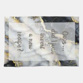 Serenade - Weiß Geschirrtuch