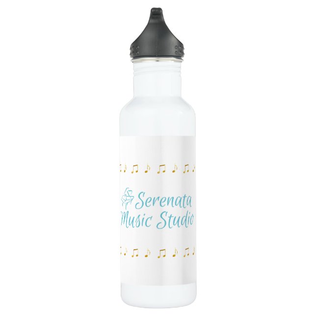 Serenata Music Studio Stainless Steel Water Bottle Edelstahlflasche (Rechts)