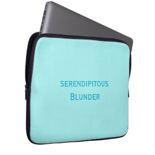 Serendipitous Blunder Electronics Bag Laptopschutzhülle