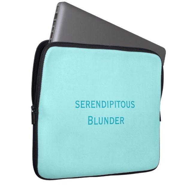 Serendipitous Blunder Electronics Bag Laptopschutzhülle (Vorne Rechts)