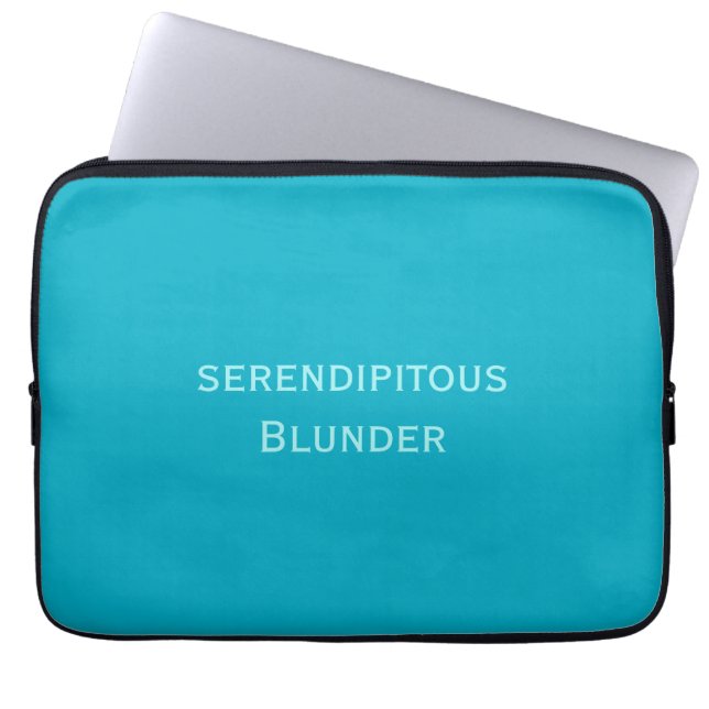 Serendipitous Blunder Electronics Bag Laptopschutzhülle (Vorderseite)