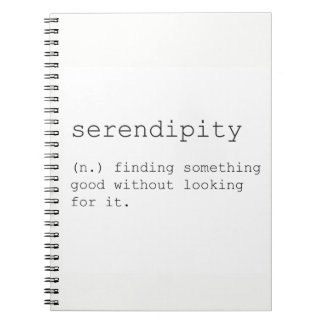 Serendipity notebook notizblock