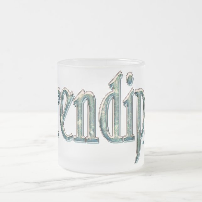 Serendipity-Tasse Mattglastasse (Mittel)