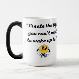 Serene Abstrakt Coffee Tasse