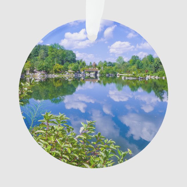 Serene auf Erden und im Himmel Ornament (Vorderseite)