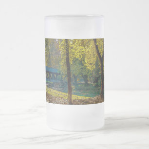 Serene Autumn Walk Painterly Mattiert Glass Beer M Mattglas Bierglas