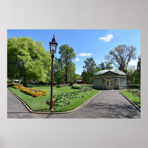 Serene Ballarat Botanischer Garten Poster