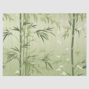 Serene Bambusblüten-Asiatisch  (1) Seidenpapier