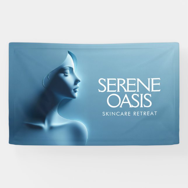 Serene Beauty Skincare, Massage, Wellness-Center Banner (Horizontal)