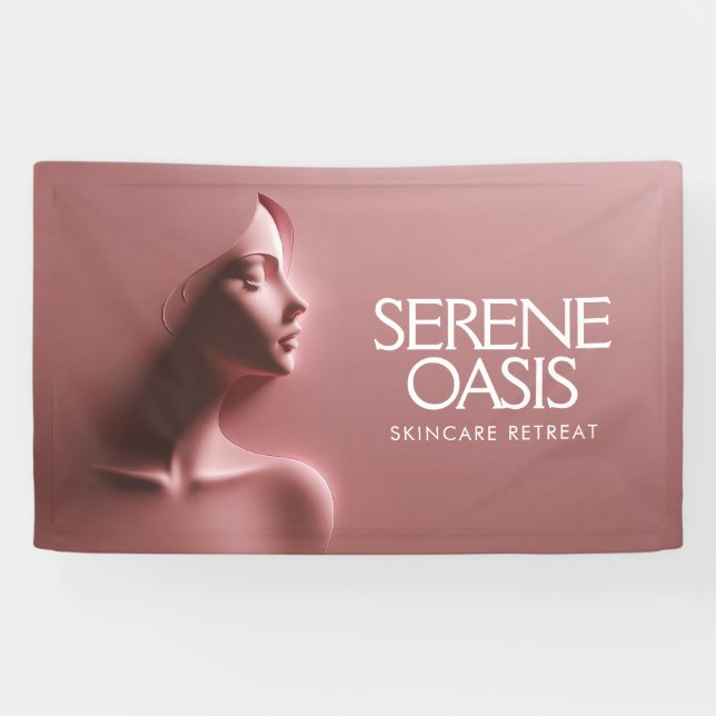 Serene Beauty Skincare, Massage, Wellness-Center R Banner (Horizontal)