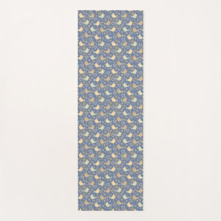 Serene Birds Single Sided Yogamatte
