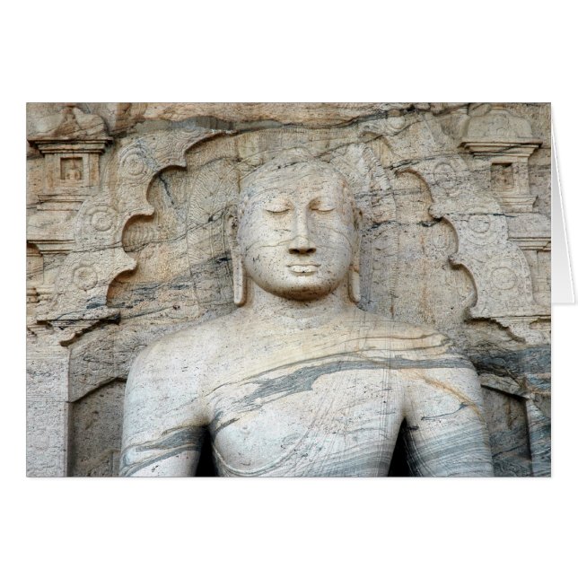 Serene Buddha Image (Vorderseite (Horizontal))