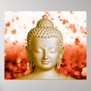 Serene Buddha Poster