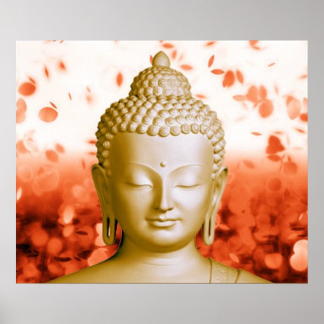 Serene Buddha Poster (Vorne)