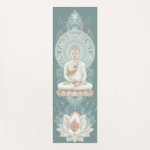Serene Buddha Yoga Mat für Mindfulness Practice