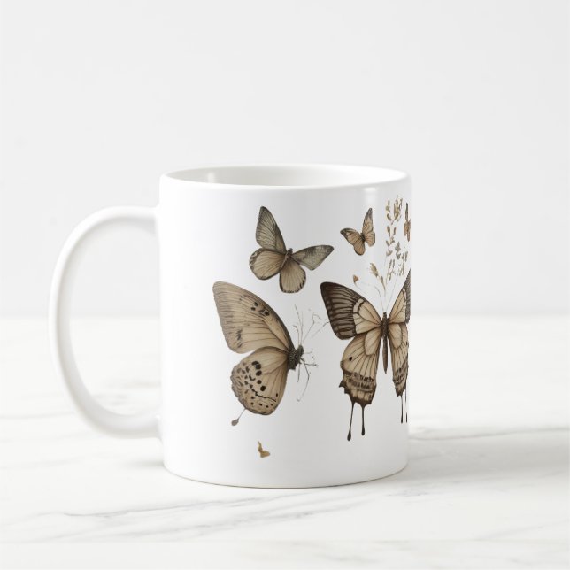 Serene Butterfly Cups Kaffeetasse (Links)