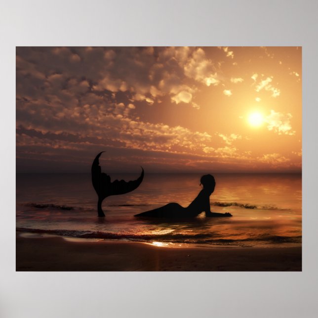 Serene Canvas Print Poster (Vorne)
