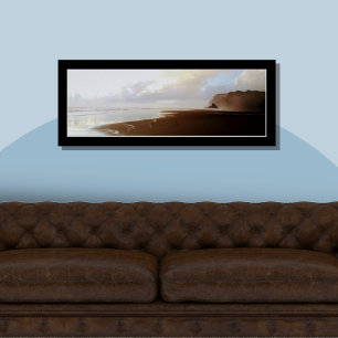 Serene Coastal Landschaft Poster