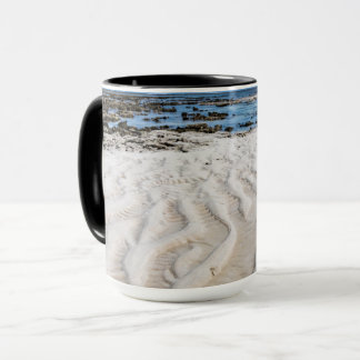 Serene Coastal Low-Tide Landschaftlich Landschaft Tasse