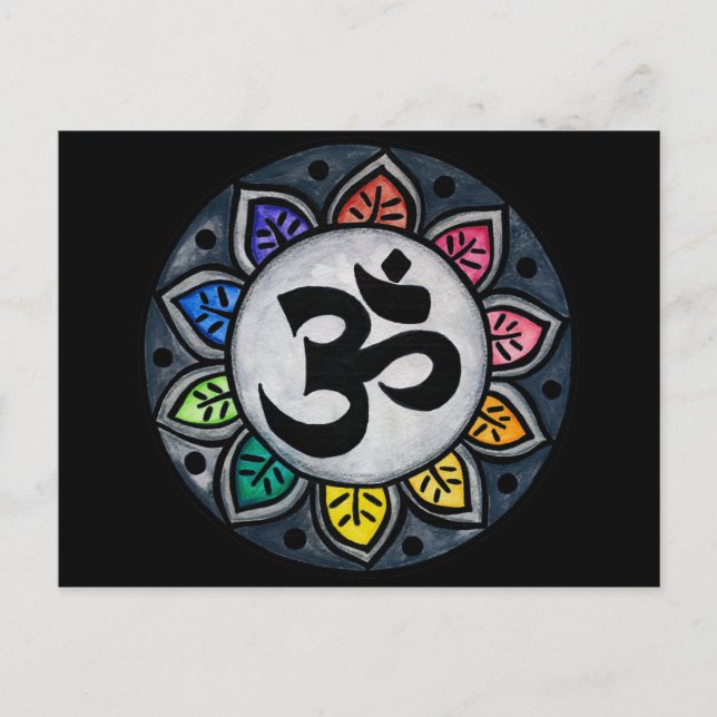 Serene Color Postkarte (Vorderseite)