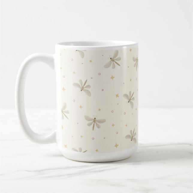 Serene Dragonflies Mug Kaffeetasse (Links)