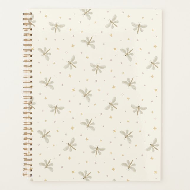 Serene Dragonflies Planner Planer (Vorderseite)