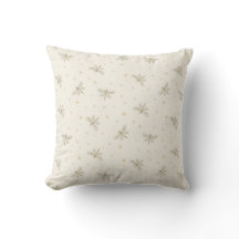 Serene Dragonflies Throw Pillow