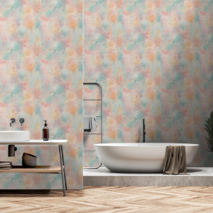 Serene Elegance: Pastel Watercolor Tapete