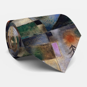 Serene Fir Trees Abstrakt Neck Tie Krawatte