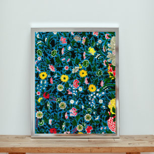 Serene Floral Dance Fotodruck