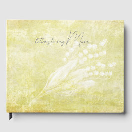 Serene Floral Loss Mother Personalisiert Journal Gästebuch