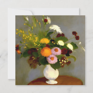 Serene Floral Still Life Print Einladung