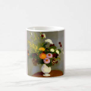 Serene Floral Still Life Print Kaffeetasse
