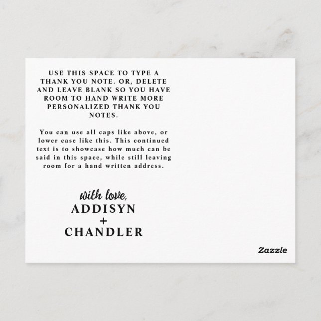 Serene Garden Wreath: Pastel Floral Elegante Postkarte (Rückseite)