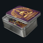 Serene golden Buddha in Meditation Puzzle<br><div class="desc">Ein majestätischer,  goldener Buddha liegt in einer ruhigen Pose und verkörpert Frieden und Erleuchtung.</div>
