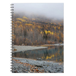 Serene Golden Forest Spiral Notebook Notizblock