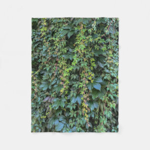 Serene Green Ivy Wall Hanging Vines Pflanze Blätte Fleecedecke