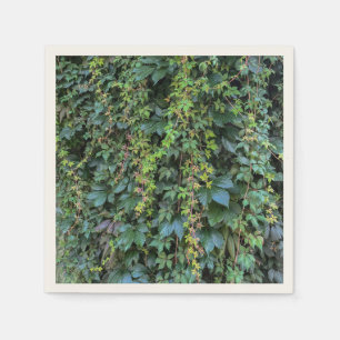 Serene Green Ivy Wall Hanging Vines Pflanze Blätte Serviette