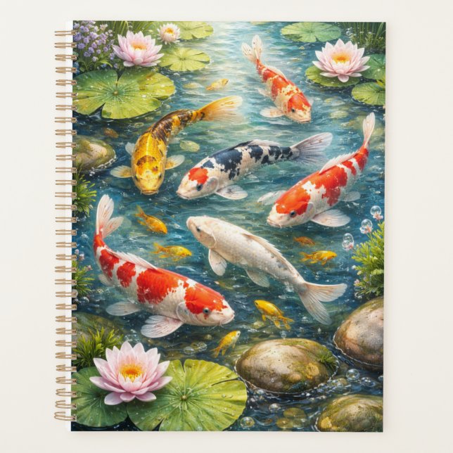 Serene Koi-Fisch-Teich-Planer  Planer (Vorderseite)