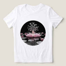Serene Lotus Queen T - Shirt 👑 🌺