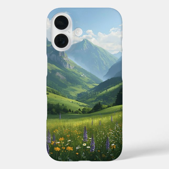 Serene Nature Art Case - Picturesque Landschaft (Rückseite)