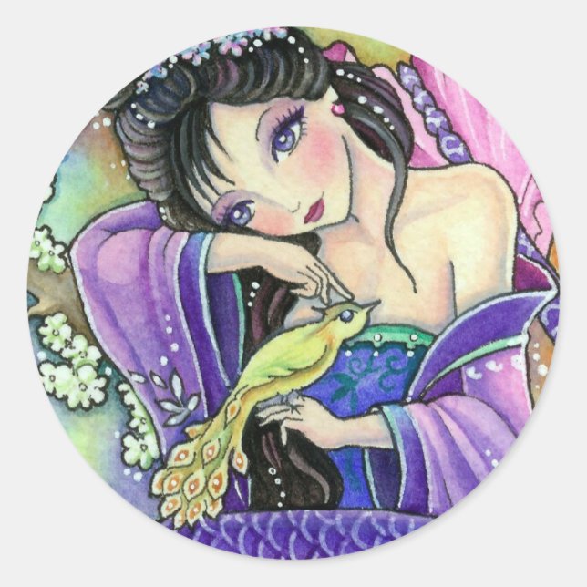* Serene Night * Aufkleber (Vorderseite)