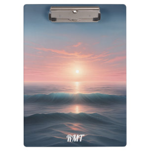 Serene Ocean Klemmbrett