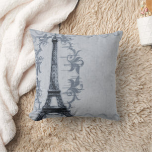 Serene Paris Grunge American MoJo Pillow Kissen