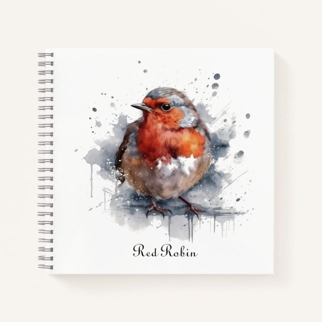Serene Robin, Brauch Notizbuch (Vorderseite)